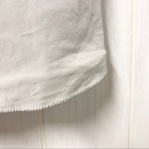 Wilfred Silk Mini Dress Light Grey - Picture 4 of 9